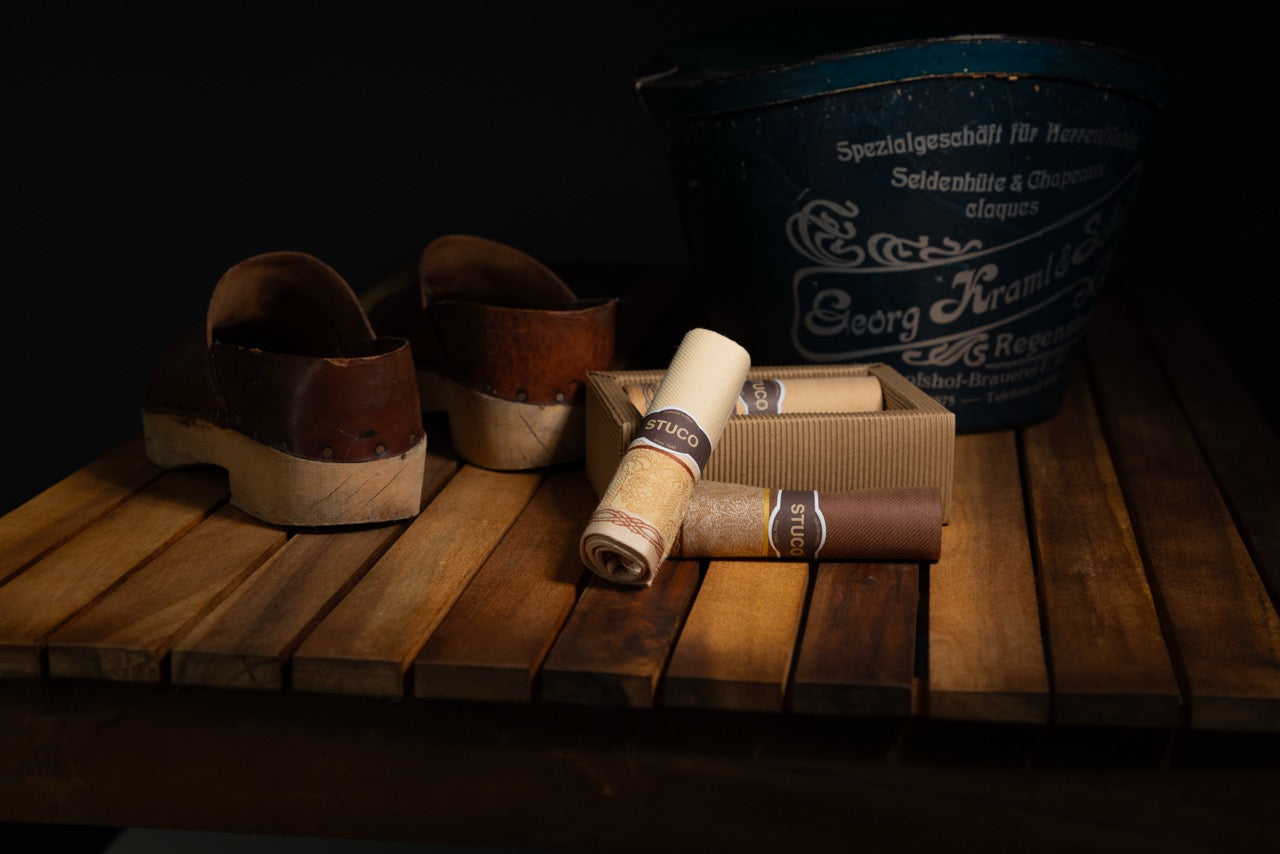 3er Packung STUCO Stofftaschentücher Zigarren-"Look" für Herren