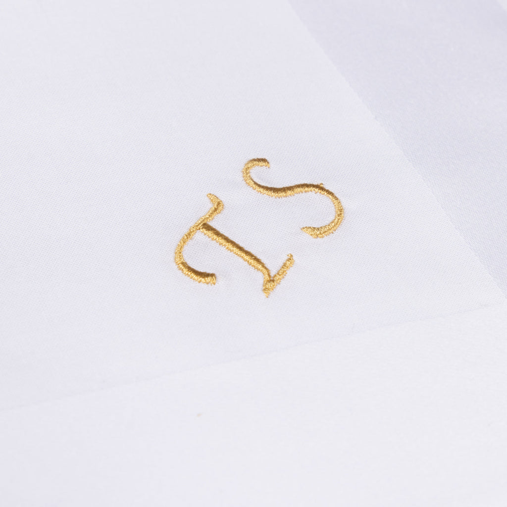 Individuell besticktes 3er Set Taschentücher | verschiedene Designs | 3 Monogramm-Taschentücher mit Wunschbestickung