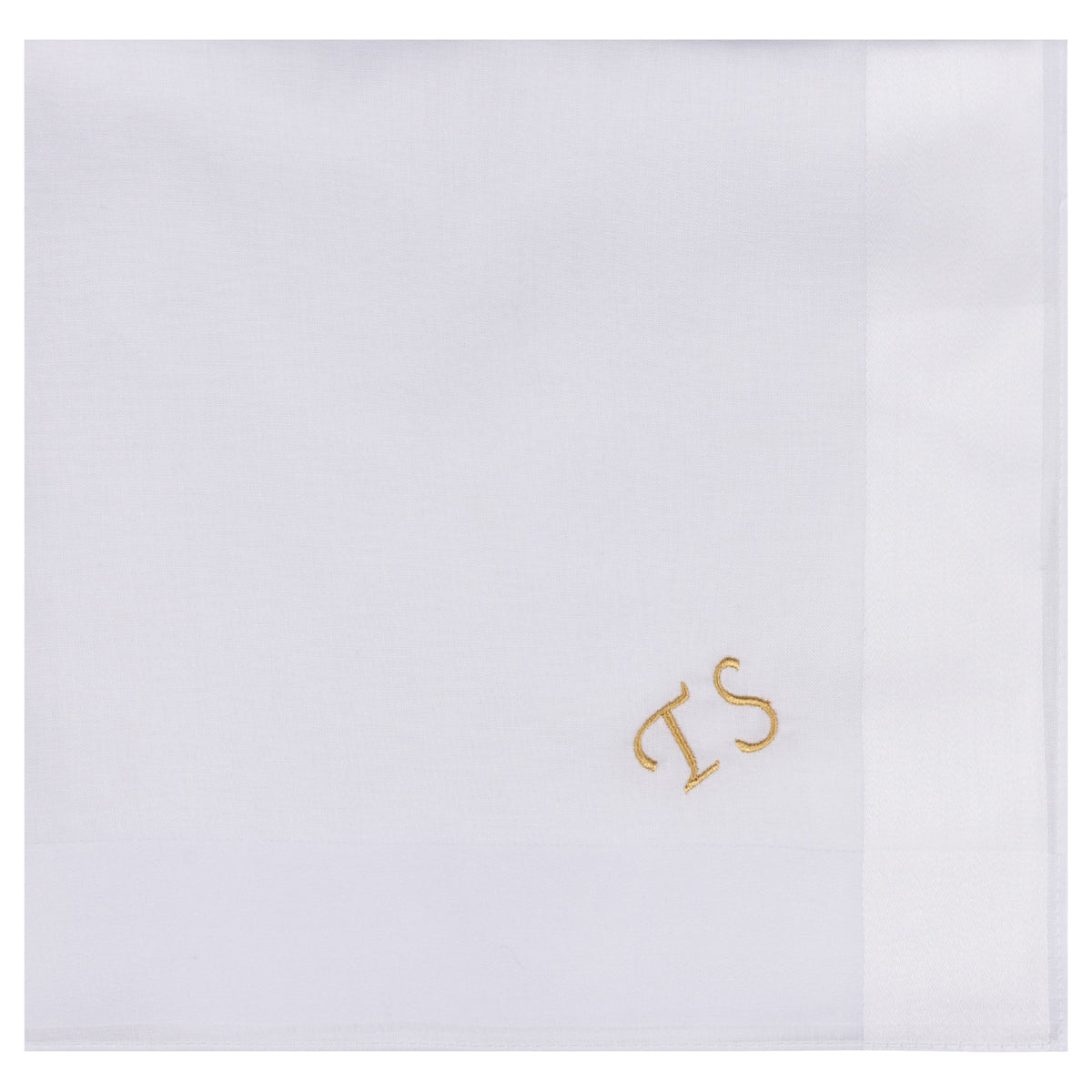 Individuell besticktes 3er Set Taschentücher | verschiedene Designs | 3 Monogramm-Taschentücher mit Wunschbestickung